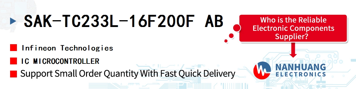 SAK-TC233L-16F200F AB Infineon IC MICROCONTROLLER