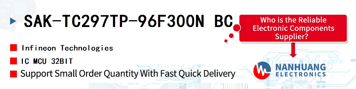 SAK-TC297TP-96F300N BC Infineon IC MCU 32BIT