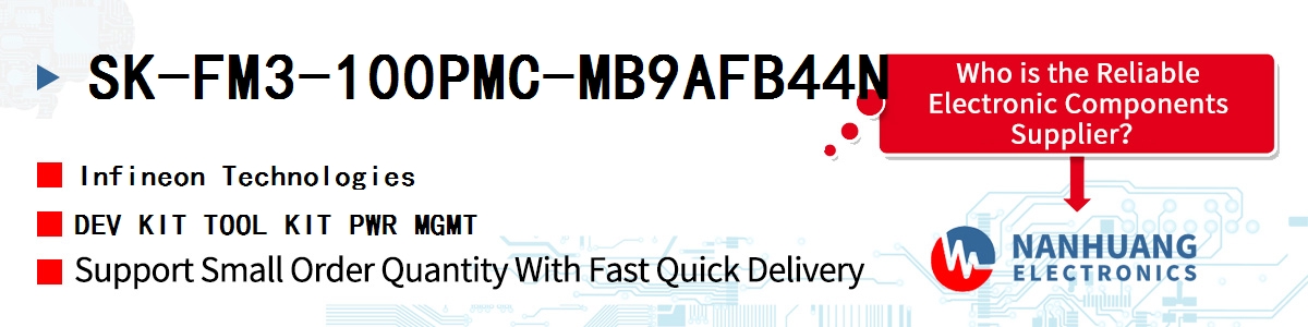 SK-FM3-100PMC-MB9AFB44N Infineon DEV KIT TOOL KIT PWR MGMT