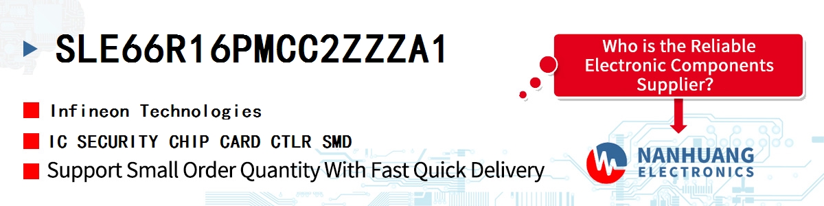 SLE66R16PMCC2ZZZA1 Infineon IC SECURITY CHIP CARD CTLR SMD