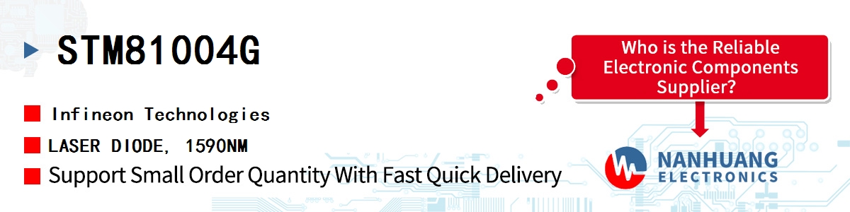 STM81004G Infineon LASER DIODE, 1590NM