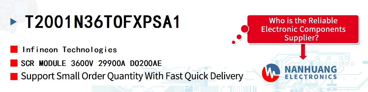 T2001N36TOFXPSA1 Infineon SCR MODULE 3600V 29900A DO200AE