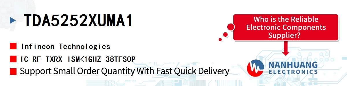 TDA5252XUMA1 Infineon IC RF TXRX ISM<1GHZ 38TFSOP