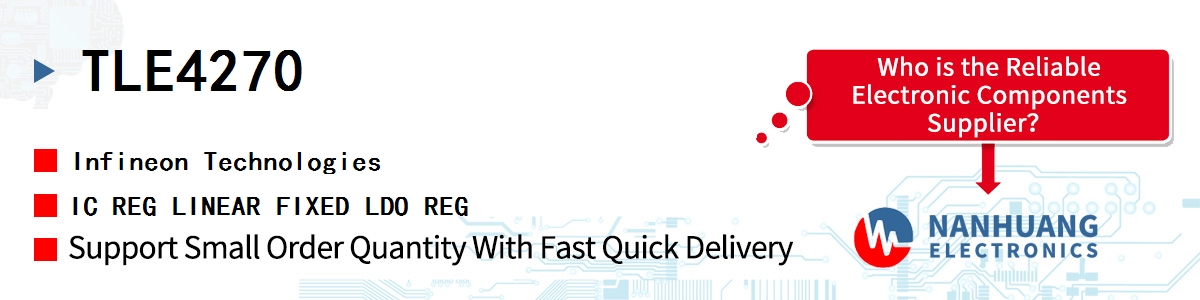 TLE4270 Infineon IC REG LINEAR FIXED LDO REG