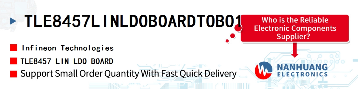 TLE8457LINLDOBOARDTOBO1 Infineon TLE8457 LIN LDO BOARD