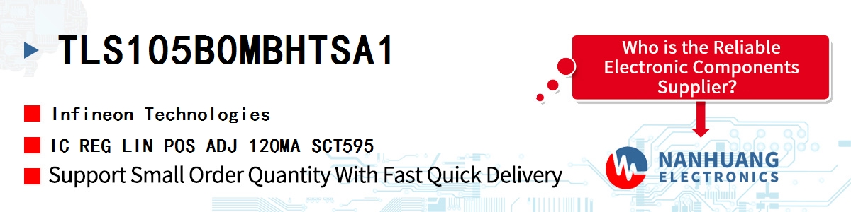 TLS105B0MBHTSA1 Infineon IC REG LIN POS ADJ 120MA SCT595