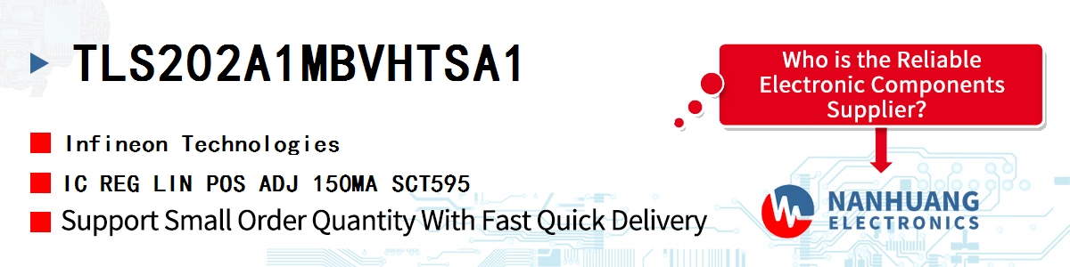 TLS202A1MBVHTSA1 Infineon IC REG LIN POS ADJ 150MA SCT595